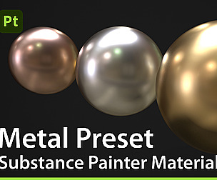 Metal Preset - Substance Painter Material