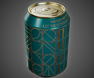 SodaCans Game Ready Model