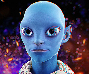 Alien NFT Model with all the source files