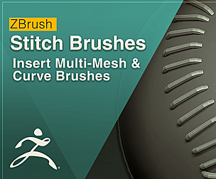 Stitch Brushes for ZBrush