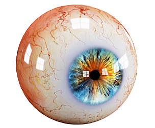 Eyes pack Low-poly 3D model