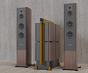 Dynaudio speakers and power amplifier