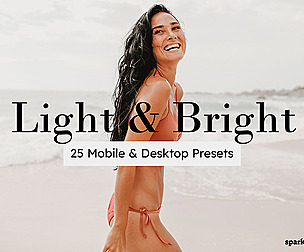 25 Light and Bright Lightroom Presets and LUTs
