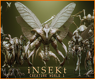 iNSEKt - 150+ Insectoid parts