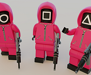 Lego Squid Game set