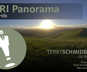 HDRI Panorama - Sunset Hills
