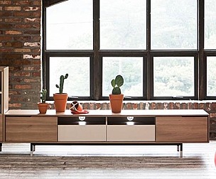 Rota 2200 width living cabinet