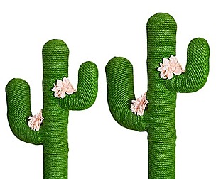 pet cat stand cactus scratcher