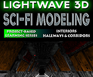 LightWave 3D- Sci-Fi Modeling- Vol. #1- Interiors