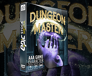 AAA Game Character Dungeon Master