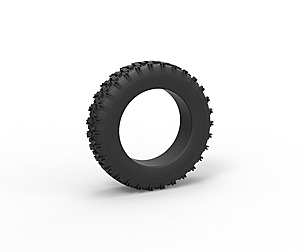 Offroad tire 33 Scale 1:10