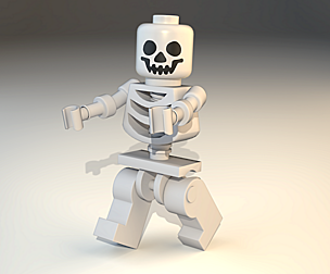 Lego skeleton