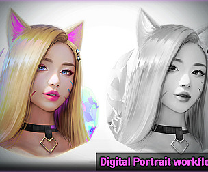Digital Portrait workflow - Vol.2