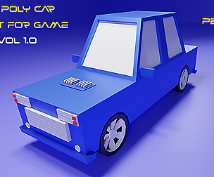 Low poly car - PEYKAN