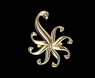 peacock ring stl file verified