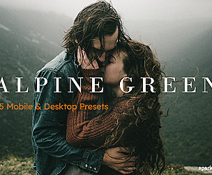 25 Alpine Green Lightroom Presets and LUTs