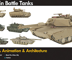 6 Main Battle Tanks