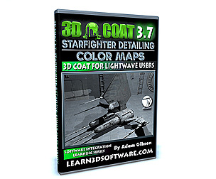 3D Coat 3.7 -StarFighter Detailing- Color Maps