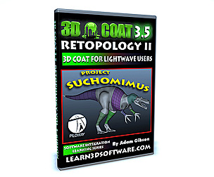 3D Coat 3.5-Retopology II-Project Suchomimus