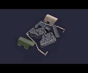 Stock Cheek Pad / Adjustable butt comb