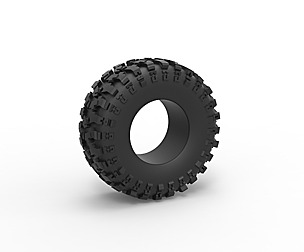 Offroad Tire Scale 1:25