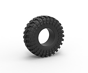 Offroad tire 35 Scale 1:25