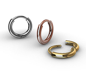Huggie Hoop 12mm
