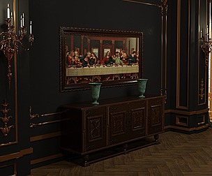 classic console table