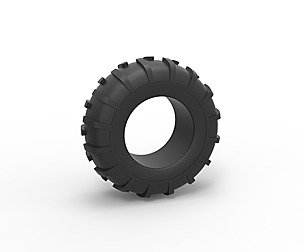 Offroad tire 36 Scale 1:25