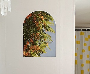 Arch poster 04 orange garden