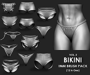 Bikini IMM Brush Pack (12 in One) Vol. 2