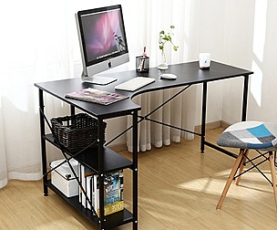 1400 1 person computer study iron desk