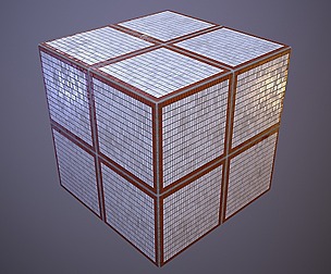 Wall Rectangular Tiles Panels