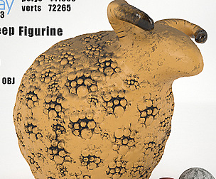 sheep figurine