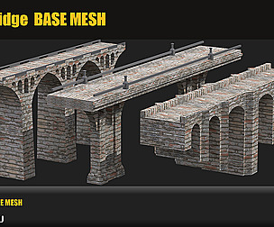 25 Bridge Base Mesh