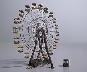 Abandoned Pripyat Ferris Wheel