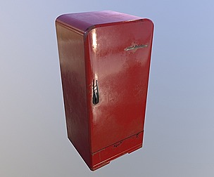 Soviet Vintage Refrigerator Zil Moskva