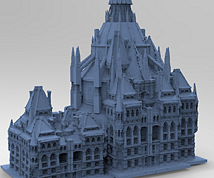 Minister for magic Grand Town Kit bash 3