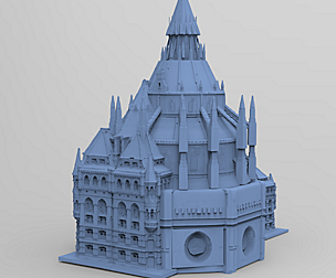 Minister for magic Grand Town Kit bash 4