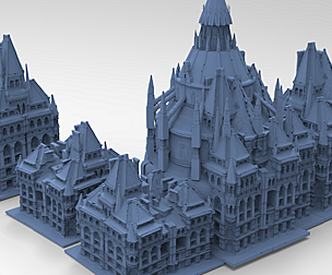 Magic Grand Town Kit bash