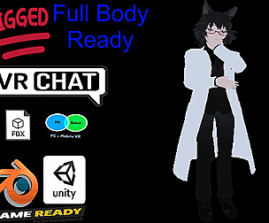 anime boy character -  Scientist
