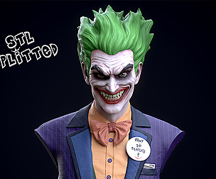 MrJ Joker Bust