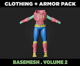 Clothing + Armor Pack Volume 2