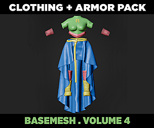 Clothing + Armor Pack Volume 4