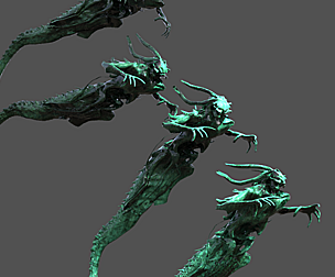 Stylized ghosts 2