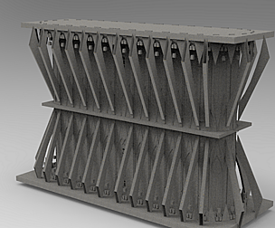 Cathedral airship center 3 3D