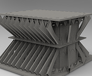 Cathedral airship center 4 3D