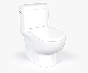 Classic White Toilet