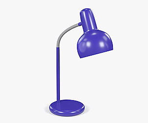 Blue Table Lamp
