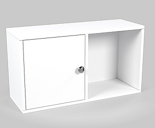 Wall Shelf with Door